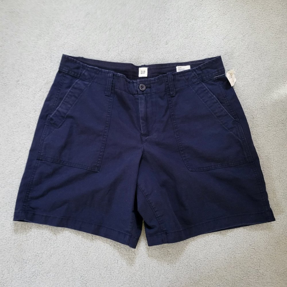 GAP navy blue girlfriend shorts navy 10P